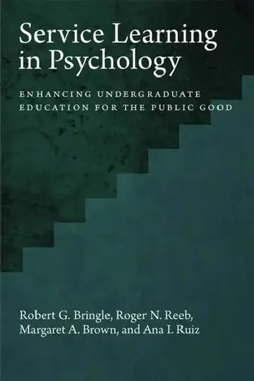 Cover of Service Learning in Psychology