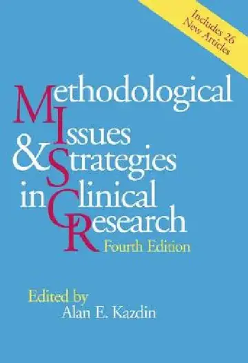 Cover of Methodological Issues and Strategies in Clinical Research
