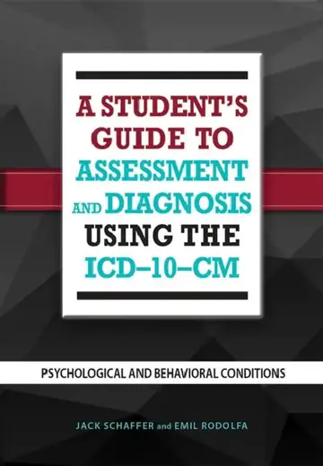 Cover of A Student's Guide to Assessment and Diagnosis Using the ICD-10-CM