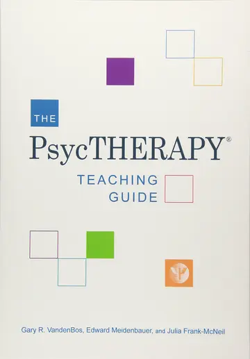 Cover of The Psychtherapy Teaching Guide