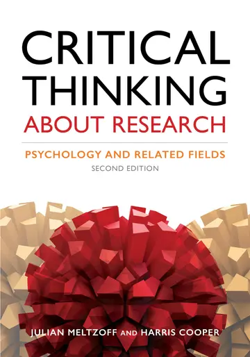 Cover of Critical Thinking About Research