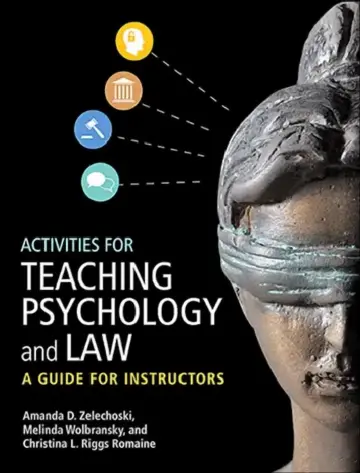 Cover of Activities for Teaching Psychology and Law