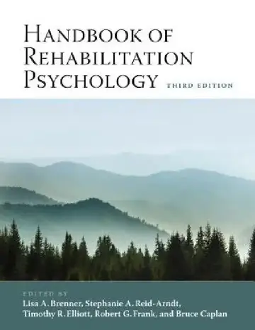 Cover of Handbook of Rehabilitation Psychology