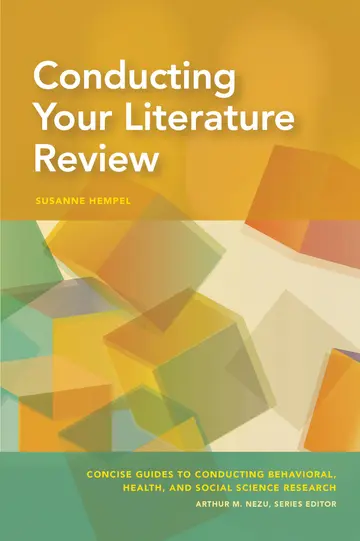 Cover of Conducting Your Literature Review