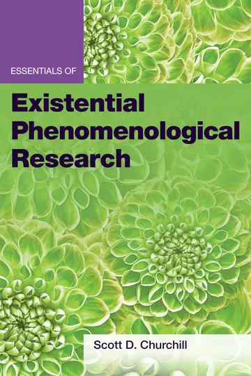 Cover of Essentials of Existential Phenomenological Research