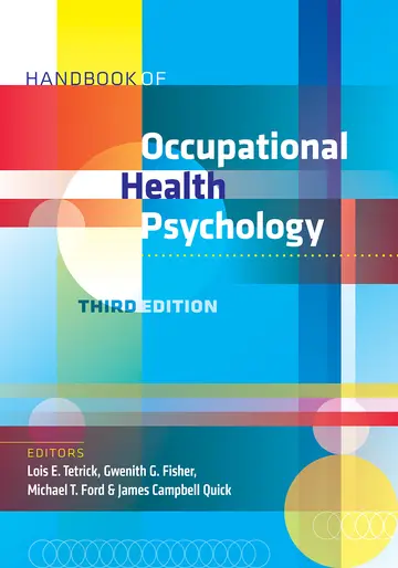 Cover of Handbook of Occupational Health Psychology