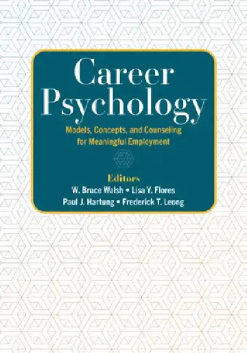 Cover of Career Psychology