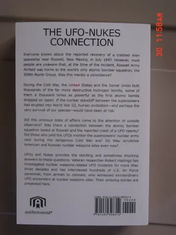 Cover of UFOs and Nukes Extraordinary Encounters at Nuclear Weapons Sites