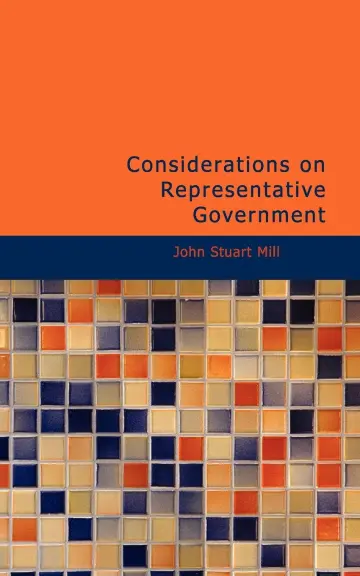 Cover of Considerations on Representative Government