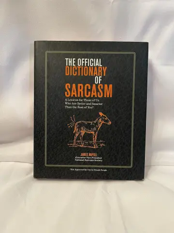 Cover of The Official Dictionary of Sarcasm