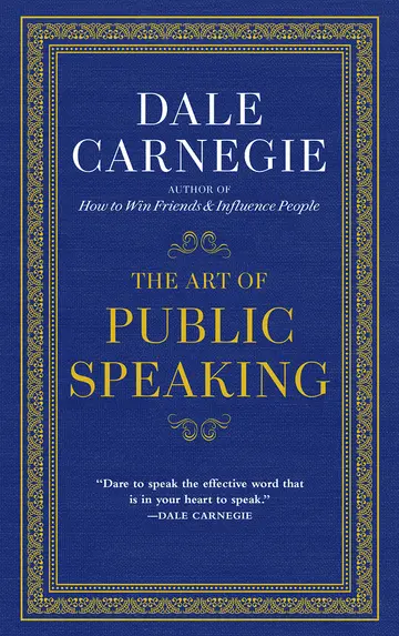 Cover of The Art of Public Speaking
