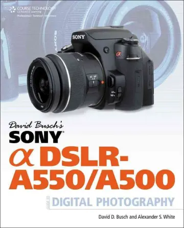 Cover of David Busch's Sony Alpha DSLR-A550/A500 Guide to Digital Photography