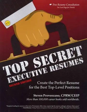 Cover of Top Secret Executive Resumes