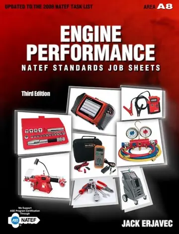 Cover of Natef Standards Job Sheets Area A8