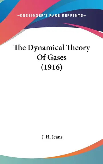 Cover of The Dynamical Theory of Gases