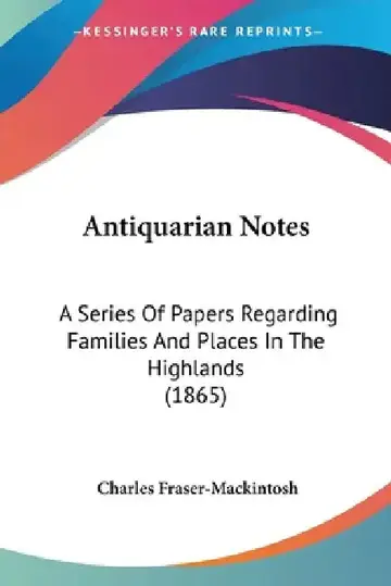 Cover of Antiquarian Notes