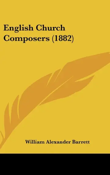 Cover of English Church Composers