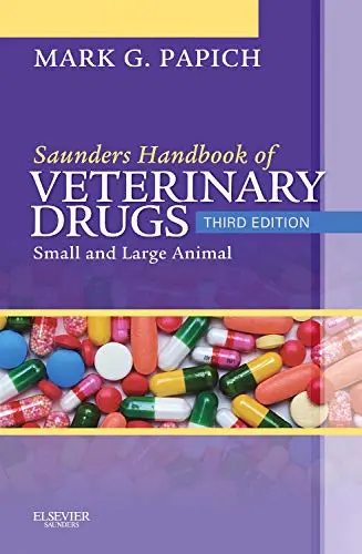 Cover of Saunders Handbook of Veterinary Drugs