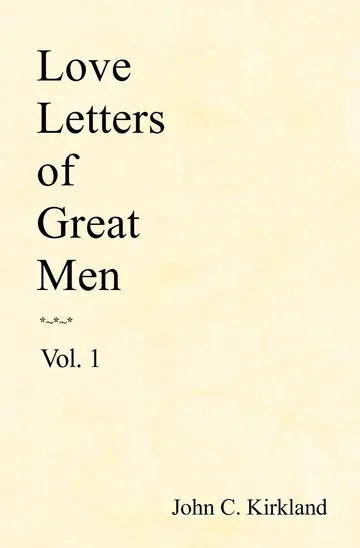 Cover of Love Letters of Great Men