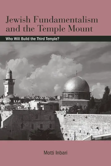 Cover of Jewish Fundamentalism and the Temple Mount