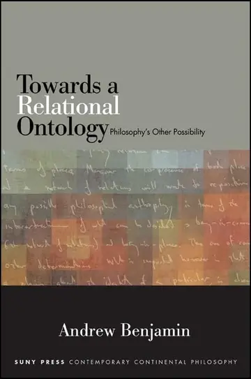 Cover of Towards a Relational Ontology