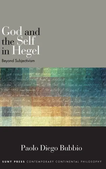 Cover of God and the Self in Hegel