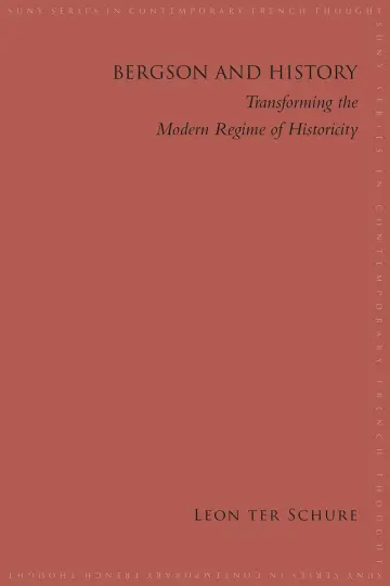 Cover of Bergson and History