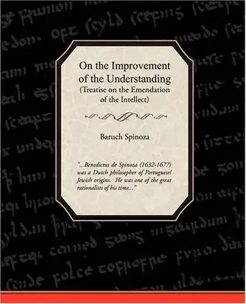 Cover of On the Improvement of the Understanding