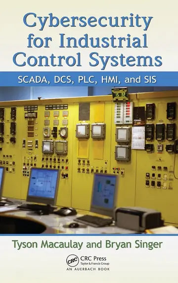 Cover of Cybersecurity for Industrial Control Systems