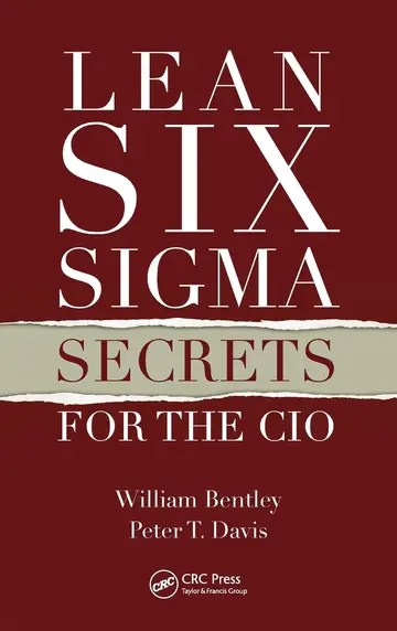 Cover of Lean Six Sigma Secrets for the CIO
