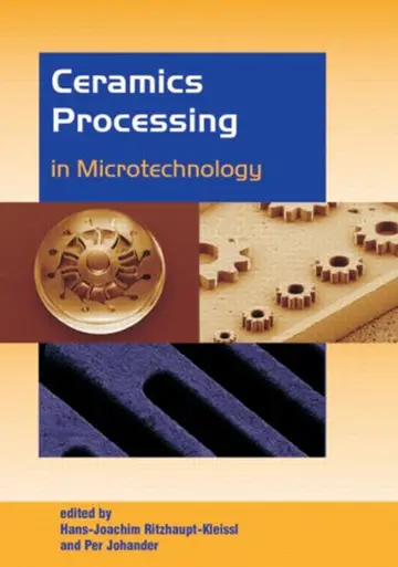 Cover of Ceramics Processing in Microtechnology