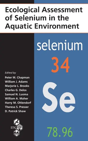 Cover of Ecological Assessment of Selenium in the Aquatic Environment