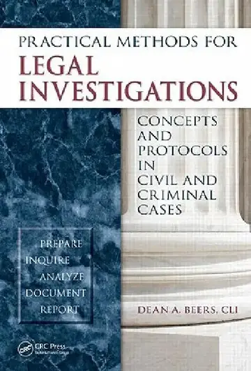 Cover of Practical Methods for Legal Investigations