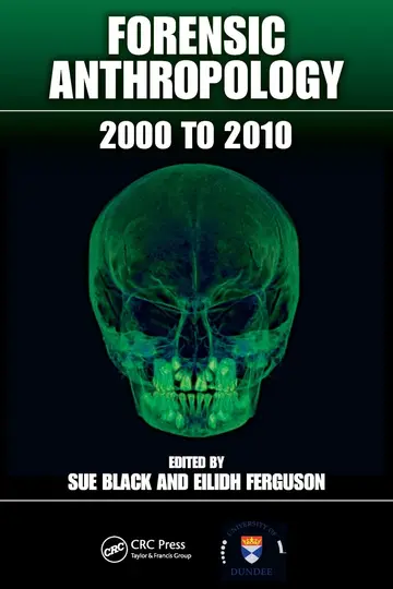 Cover of Forensic Anthropology 2000 to 2010