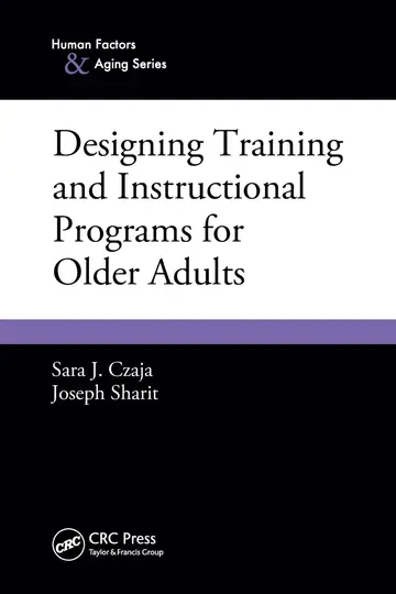 Cover of Designing Training and Instructional Programs for Older Adults