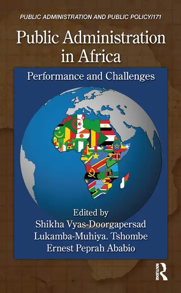 Cover of Public Administration in Africa