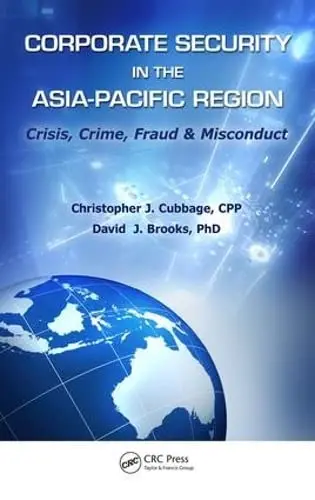 Cover of Corporate Security in the Asia-Pacific Region