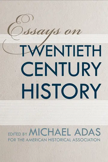 Cover of Essays on Twentieth-Century History