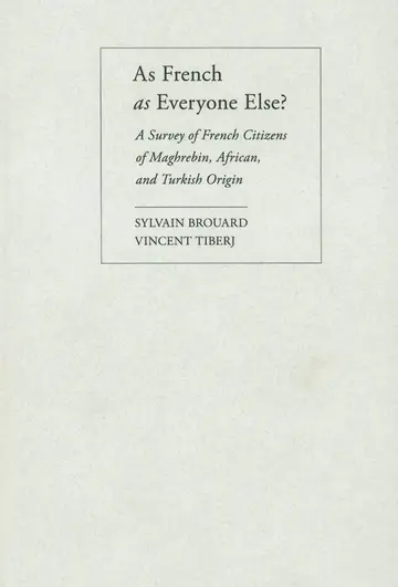 Cover of As French as Everyone Else?