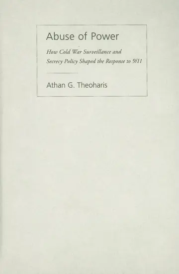 Cover of Abuse of Power