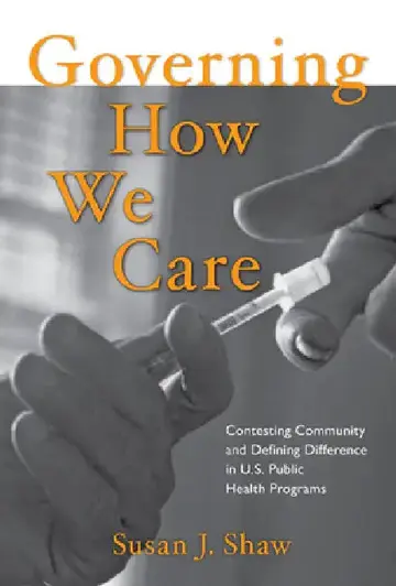 Cover of Governing How We Care