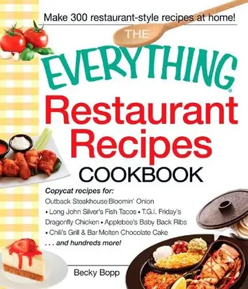 Cover of The Everything Restaurant Recipes Cookbook