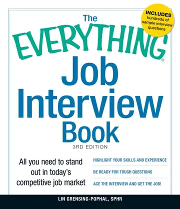 Cover of The Everything Job Interview Book, 3Rd Edition