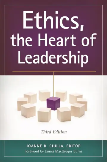 Cover of Ethics, the Heart of Leadership