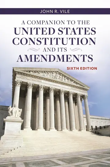 Cover of A Companion to the United States Constitution and Its Amendments