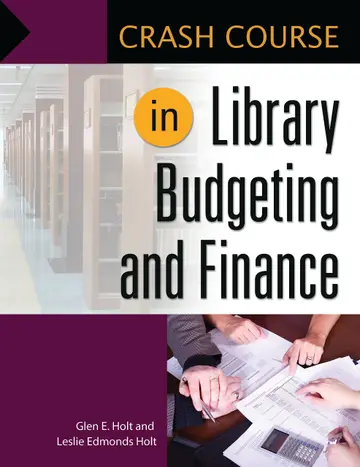 Cover of Crash Course in Library Budgeting and Finance