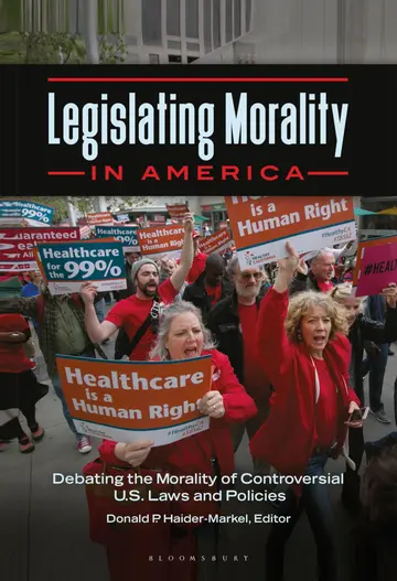 Cover of Legislating Morality in America