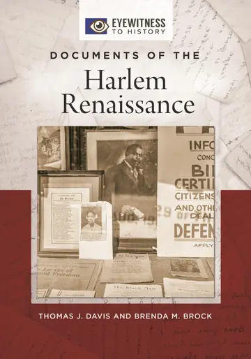 Cover of Documents of the Harlem Renaissance