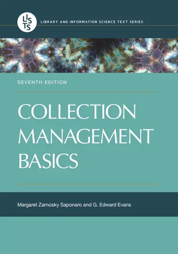 Cover of Collection Management Basics, 7Th Edition