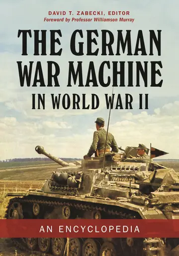 Cover of The German War Machine in World War II